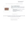 Spec Sheet/Nutrition Spec Sheet/Nutrition