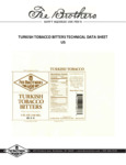 Fee Brothers Turkish Tobacco Nutrition Fee Brothers Turkish Tobacco Nutrition