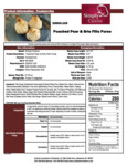 FILLO PURSE BRIE PEAR POACHED Nutrition (1)