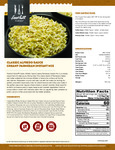 Foothill Farms Alfredo Nutrition