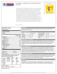 French's Yellow Mustard 4/105 oz Nutrition