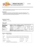 Nutrition Sheet