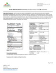 Gardein Plant-Based Chick'n Tenders Nutritional Information