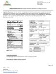 Gardein 3.2 oz. Plant-Based Meatballs Nutritional Information