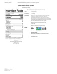 Good Health Sea Salted Veggie Straws 1 oz. Nutrition Information