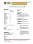 Good Olde Fashoned Funnel Cake Mix _Nutrition