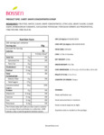 Grape Concentrated Syrup Nutrition Grape Concentrated Syrup Nutrition