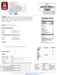 G.S. Gelato Nutella Gelato Nutrition Information
