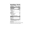 Hana Coconut Soda Nutrition