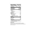 Hana Plum Soda Nutrition