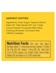 Harvest Softies_Nutritional Label Harvest Softies_Nutritional Label