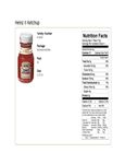 Nutrition Sheet
