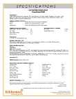Nutrition Sheet