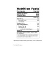 Hometown Provisions Everything Bagel Nutrition