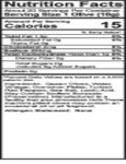 Belosa 12 oz. Gourmet Hot Cornichon Pickle Stuffed Queen Olives Nutrition Information