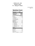 I. Rice 1 Gallon Mango Water Ice Base Nutrition I. Rice 1 Gallon Mango Water Ice Base Nutrition
