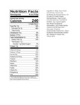Impossible Burger Nutrition