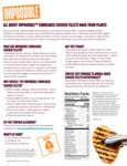 Impossible Unbreaded Chicken Fillet Nutrition