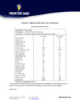 SALT IODIZED 26OZ nutrition