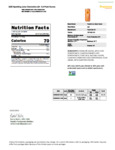 Izze Clementine Sparkling Juice Nutrition