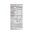 Nutrition / Ingredient Label