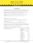J.O. Crab Cake Mix Specsheet