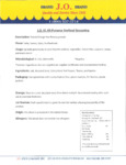 J.O. No. 1 Seafood Seasoning Specsheet