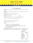 J.O. Soft Shell Crab Batter Specs