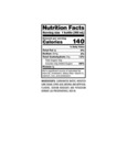 Jones Blue Bubblegum Soda Nutrition Information