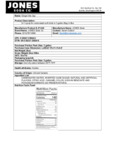 Jones Ginger Ale 3 Gal BIB