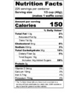 Kate's Waffle Cones 20 lb. Nutrition