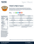 SAUCE CHICK'N DIP'N 72/2OZ KEN'S SAUCE CHICK'N DIP'N 72/2OZ KEN'S