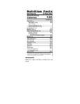 Kellogg's Corn Flakes Crumbs Nutrition Label