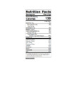 Kellogg's Nutri Grain 1.3 oz Cereal Bar 111980001 Nutrition Label
