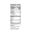 Kellogg's Raisin Bran Cereal 1.52 oz Nutrition Label