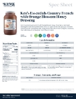 Ken's Foods 1 Gallon Country French Dressing Nutrition