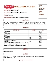 Kervan Gummi Cherry Rings 5 lb. Nutrition Sheet