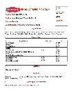 Kervan Gummi Crocodiles 5 lb. Nutrition Sheet