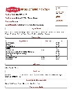 Kervan Gummi Sharks 5 lb. Nutrition Sheet