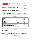 Kervan Gummi Watermelon Rings 5 lb. Nutrition Sheet
