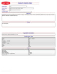 Kervan Neon Sour Gummi Worms 5 lb. Nutrition Sheet