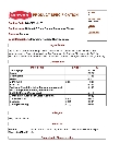 Kervan Strawberry and Cream Gummies 5 lb. Nutrition Sheet