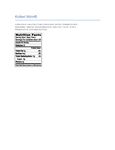 Nutrition Sheet