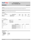 Kraft 6006990028700 Half Jet Marshmallows Nutrition