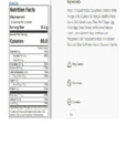 Kraft Tartar Sauce Nutrition