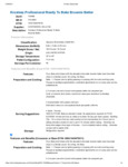 Krusteaz RTU Brownie Nutrition Krusteaz RTU Brownie Nutrition