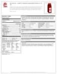 Lawry's Mango Habanero Wing Seasoning Nutrition Information