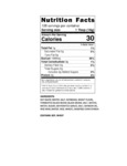 Lee Kum Kee 5 lb. Black Bean Garlic Sauce Nutrition Information