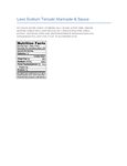 Nutrition Sheet