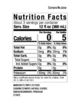 Polar Lime Club Soda Nutrition